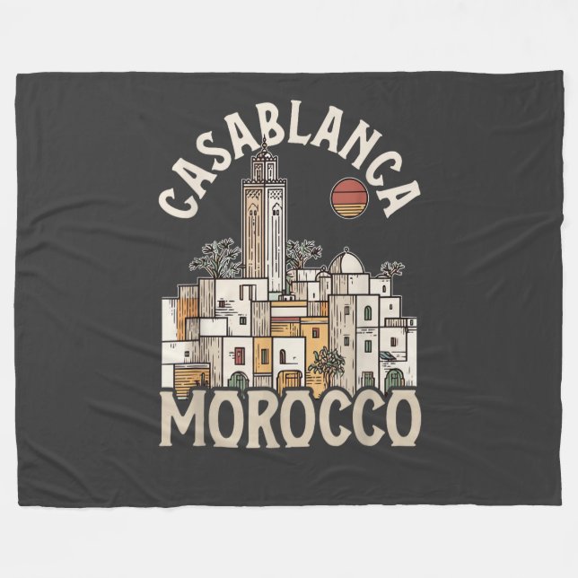 Couverture Polaire casablanca maroc  (Devant (Horizontal))