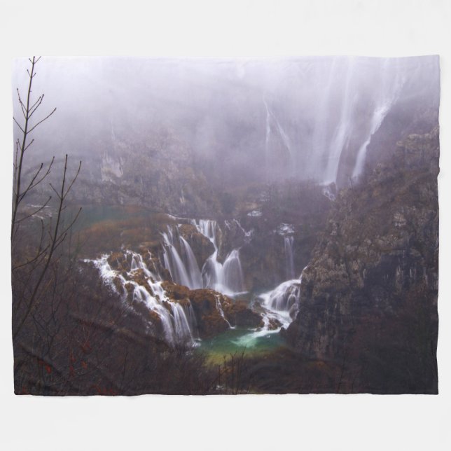 COUVERTURE POLAIRE CASCADE DANS LE MIST (Devant (Horizontal))