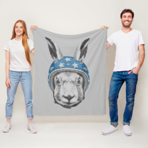 Couverture Polaire Casse-cou de lapin
