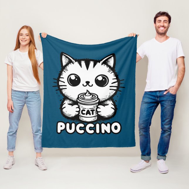 Couverture Polaire Catpuccino 1 (En situation)