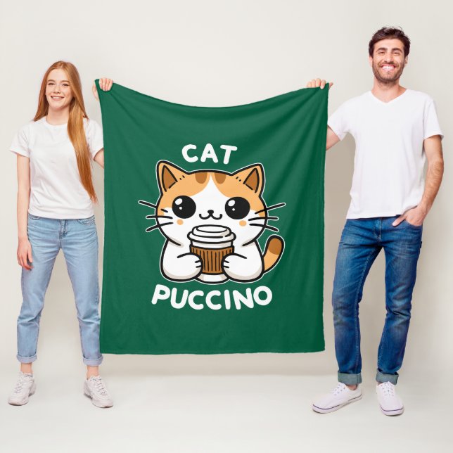 Couverture Polaire Catpuccino 2 (En situation)