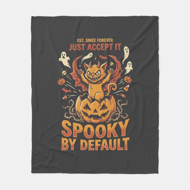 Couverture Polaire Cauchemar de Costumes d'Halloween (Devant)