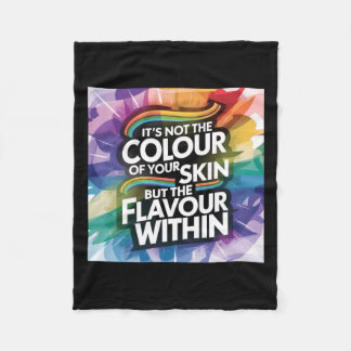 Couverture Polaire Ce n'est pas la couleur de votre peau, mais la sav