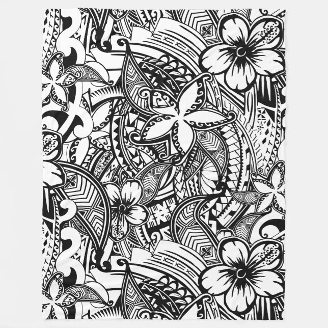 Couverture Polaire Ce n'est pas toujours les tatouages polynésiens (Devant)