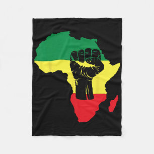 Couverture Polaire Célébration du Mois de l'Histoire des Noirs Carte