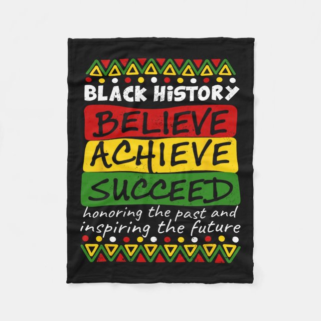 Couverture Polaire Célébration du Mois de l'Histoire des Noirs Hérita (Devant)
