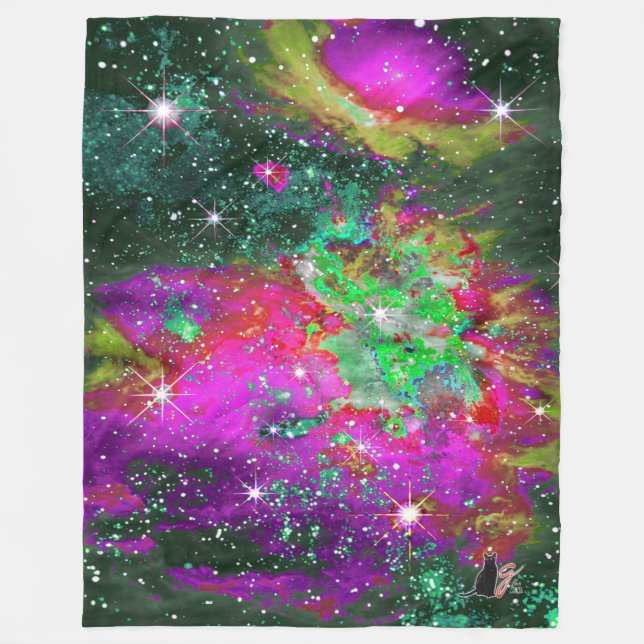 Couverture Polaire Céleste Star Field Fleece Blanket (Devant)