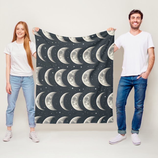 Couverture Polaire Celestial Moon Phase (3) (En situation)