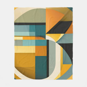 Couverture Polaire Cercles et rectangles d'abstraction géométriques r