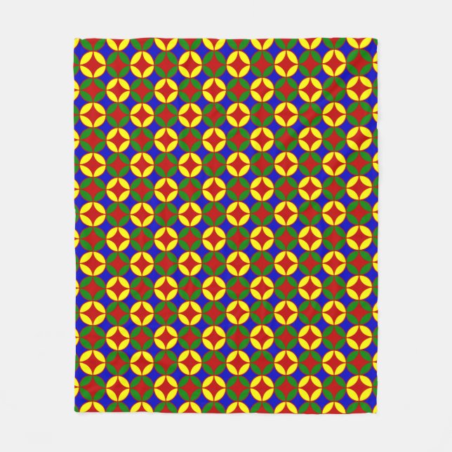 Couverture Polaire Cercles primaires-04-FLEECE BLANKET M (Devant)