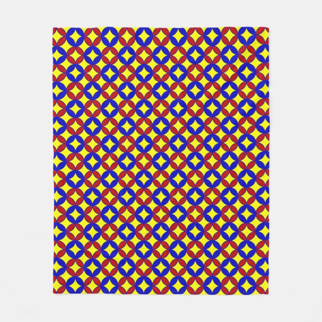 Couverture Polaire Cercles primaires-08-FLEECE BLANKET M (Devant)