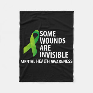 Couverture Polaire Certaines blessures sont invisibles Sensibilisatio