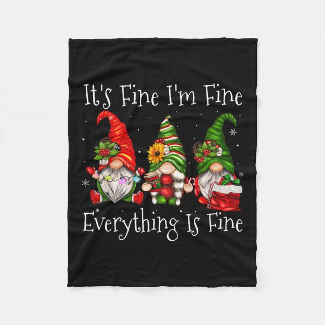 Couverture Polaire C'est bon Je vais bien Tout est beau Christ (Devant)