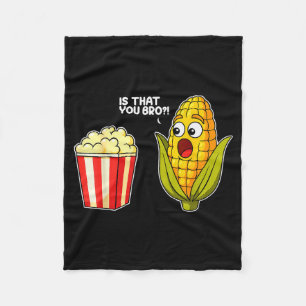 Couverture Polaire C'est du pop-corn, c'est toi frère maïs drôle nour