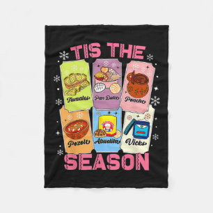 Couverture Polaire C'Est La Saison Carte de Noël Mexicaine Pan de Noë