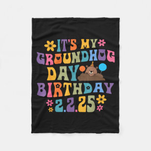 Couverture Polaire C'est mon chapeau de fête d'anniversaire de jour d