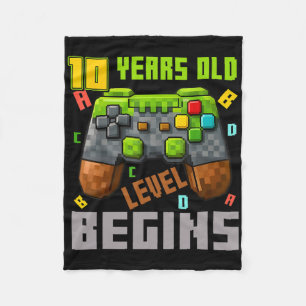 Couverture Polaire C'est mon contrôleur de jeu pixelisé pour mon 10e 