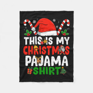 Couverture Polaire C'est mon pyjama de Noël, drôle de Noël