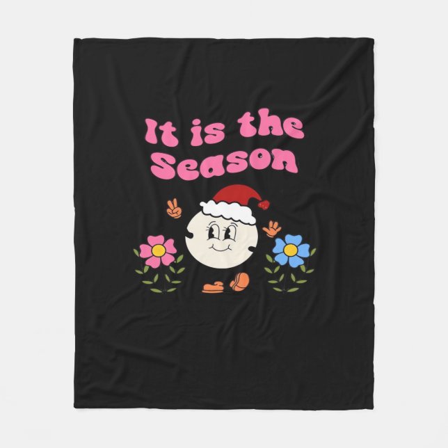Couverture Polaire C'Est Noël De Saison (Devant)