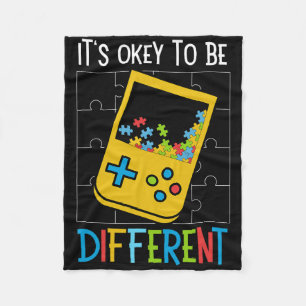 Couverture Polaire C'est OK d'être un contrôleur de jeu vidéo différe