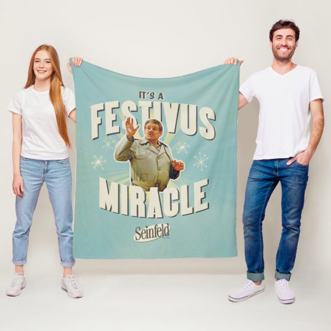 Couverture Polaire C'est un Miracle de Festivus (En situation)
