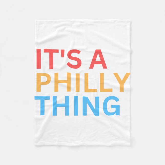 COUVERTURE POLAIRE C'EST UN TRUC DE PHILLY (Devant)