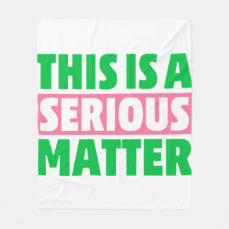 Couverture Polaire C'est une question sérieuse AKA Sorority