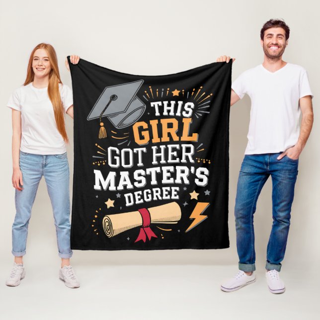 Couverture Polaire Cette fille a obtenu son diplôme de master (En situation)