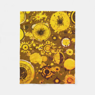 Couverture Polaire Cette gerbe de projections jaunes 