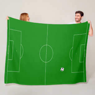 Couverture Polaire Champ de football