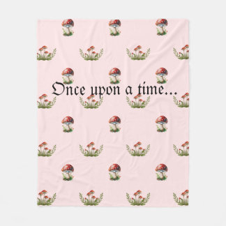 Couverture Polaire Champignons Imaginaires