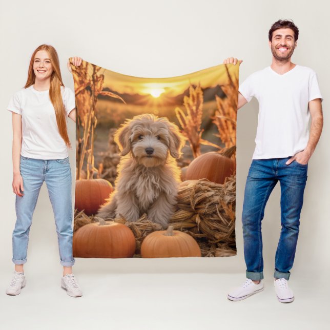 Couverture Polaire Championnat de doodle d'automne (En situation)