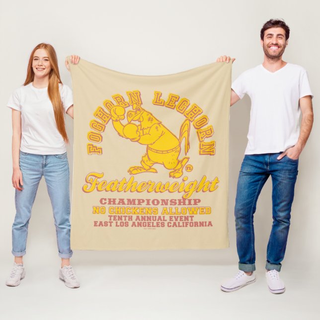 Couverture Polaire Championnat Foghorn Leghorn Featherweight (En situation)