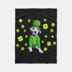 Couverture Polaire Chanceux Colombien St Patrick Jour Shamrock Irland
