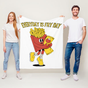 Couverture Polaire Chaque Jour Est Le Jour De Frites