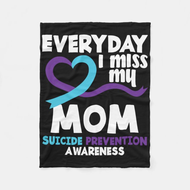 Couverture Polaire Chaque jour, je manque à ma maman Prix de préventi (Devant)