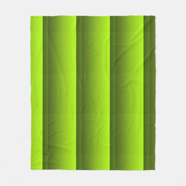 Couverture Polaire Charbon vert (Devant)