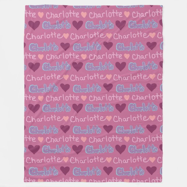 Couverture Polaire Charlotte  (Devant)