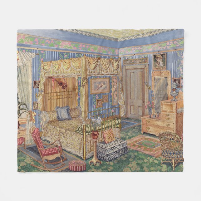 Couverture Polaire Charme Ancien Révolu (Devant (Horizontal))