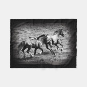 Couverture Polaire Chasing Freedom - Blanchisserie de la flotte d'art