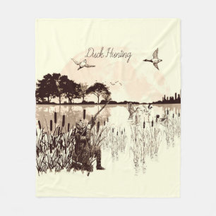 Couverture Polaire Chasse au canard