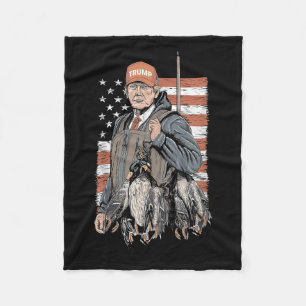 Couverture Polaire Chasse au canard Trump Camo Bonjour Chasse Saison 
