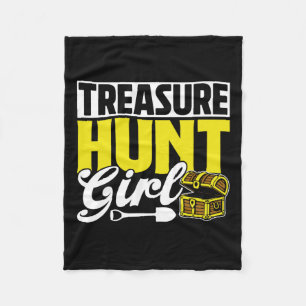 Couverture Polaire Chasse au trésor Chasse aux filles Chasseur Trésor