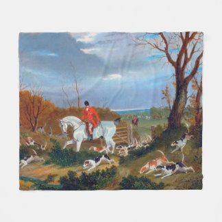 Couverture Polaire Chasse traditionnelle anglaise Fox Chasse Chien de