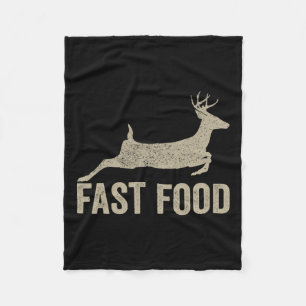 Couverture Polaire Chasseur de cerfs - Chasse amusante Tee