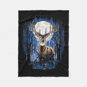 Couverture Polaire Chasseurs Deer Chasse Big Whitetail Buck