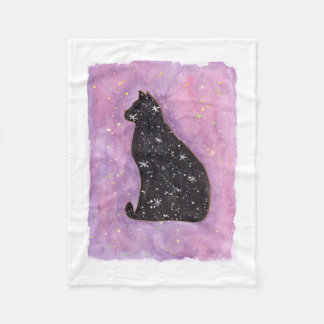 Couverture Polaire Chat d'Étoiles