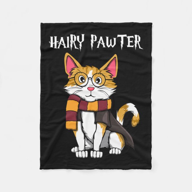 Couverture Polaire Chat Magique Avec Gles Qui Chat (Devant)