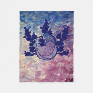 Couverture Polaire Chat Sorcière Lune Déesse Wiccan Chat Personne