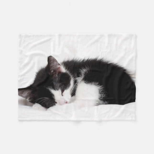 Couverture Polaire Chaton de sommeil (Devant (Horizontal))